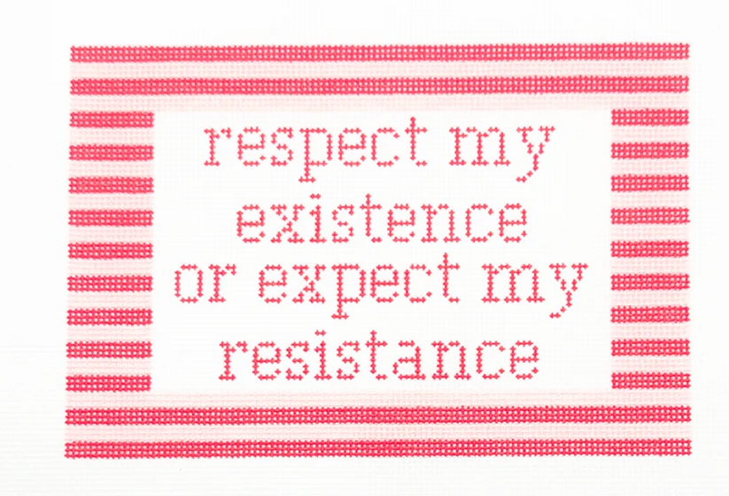 Respect ... in Pink by Needlemouth