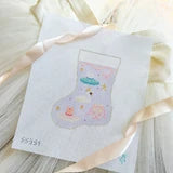 Ballerina Mini Stocking Needlepoint Canvas