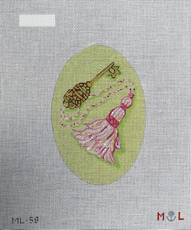 Pink Tassel with Key by Maiden Lane