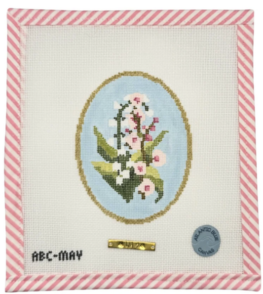 Birth Flowers: May by Atlantic Blue Canvas