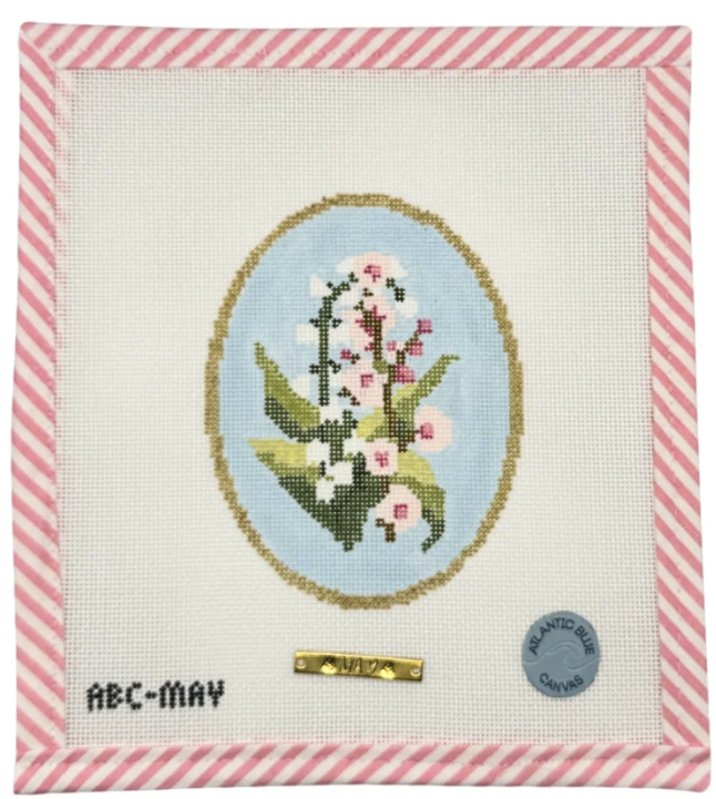 Birth Flowers: May by Atlantic Blue Canvas