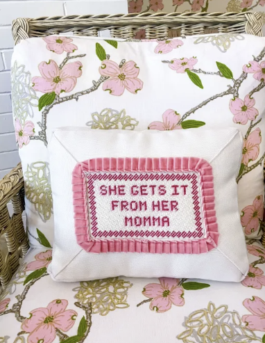 She Gets It From Her Momma by Stitching with Stacey
