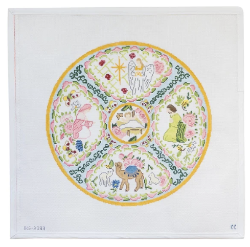 Round Nativity by Initial K Studio