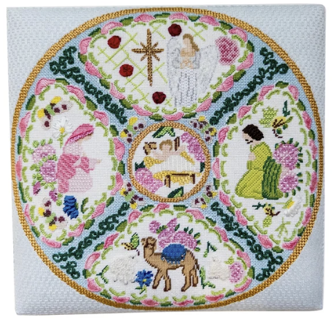 Round Nativity by Initial K Studio