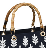 Bamboo Navy Needlepoint by Classic Prep