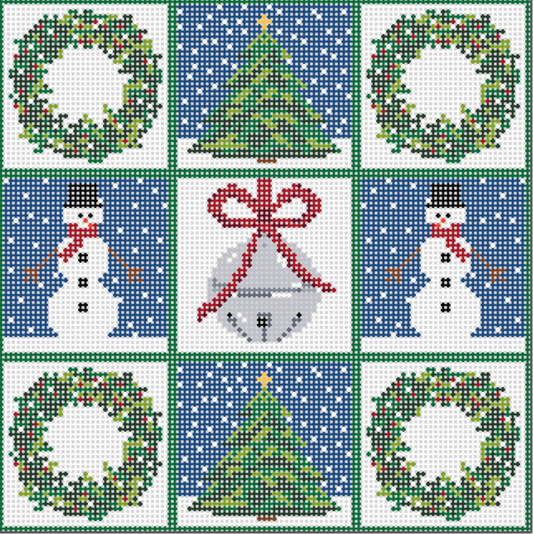 Christmas Tic Tac Toe by Annkayestudio
