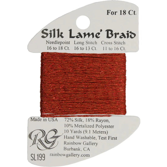 Silk Lame' Braid - Picante SL199