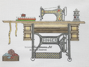 TB-SH04 Scenes of Home: Vintage Sewing