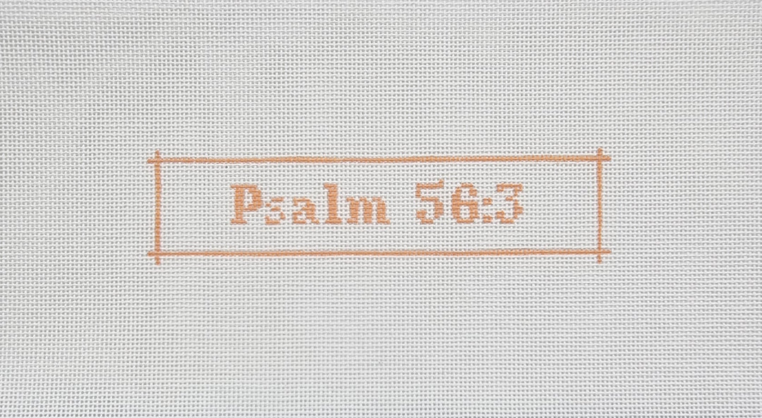 Bible Verse Psalm 56:3 by Curious Cowgirl