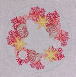 TSS-135 Tropical Coral Wreath