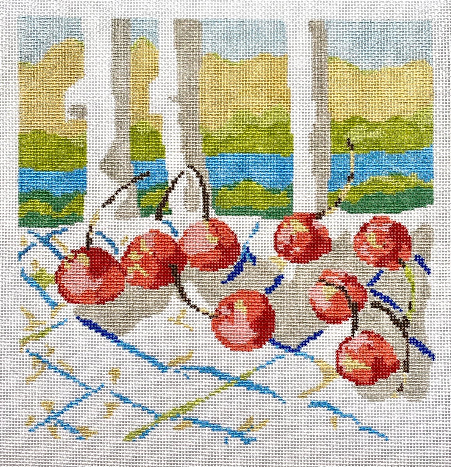 Cherries by The Plum Stitchery