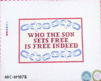 John 8:36 Who the Son Sets Free by Anna McKenzie Studio