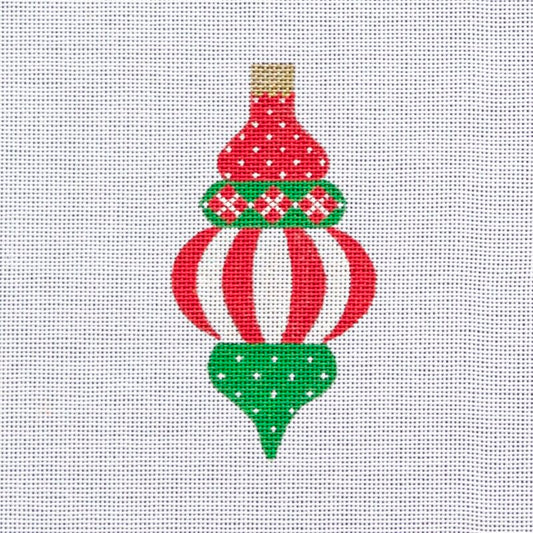 Vintage Flair Argyle Red & Green by Pepperberry Designs