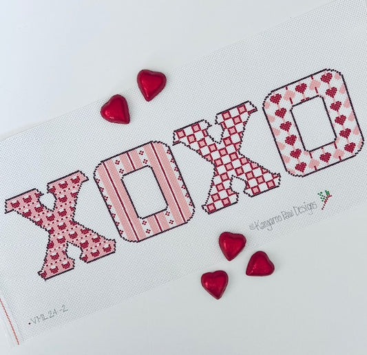 XOXO by Kangaroo Paws Needlepoint