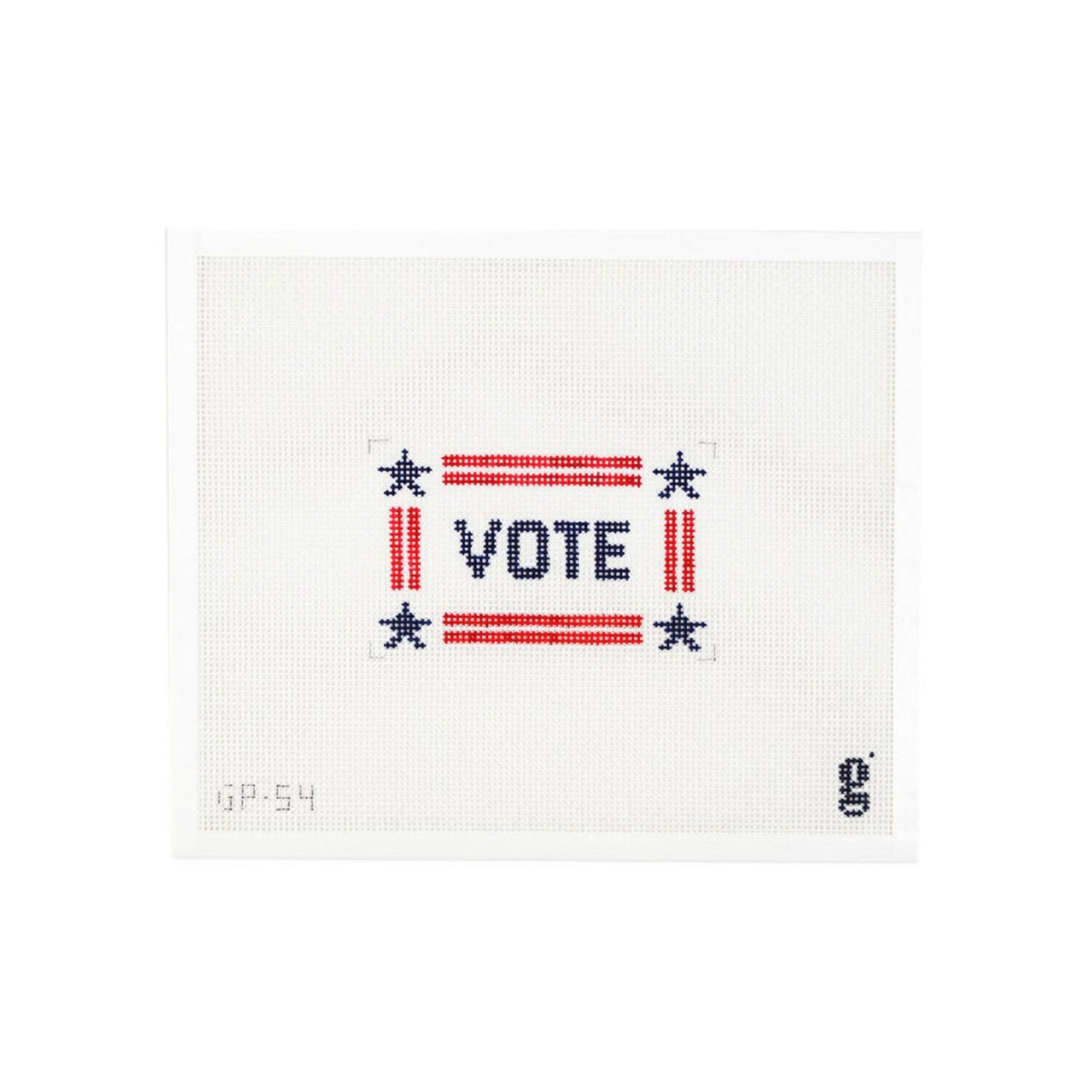 VOTE by Goodpoint Needlepoint