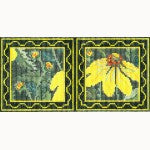 W- Yellow Echinacea Needle Case