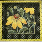13 Count Yellow Echinacea 12" Pillow