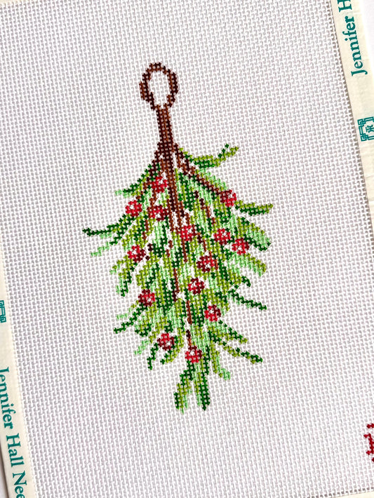Mistletoe by Jennifer Hall Needlepoint