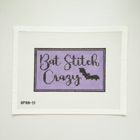 Bat Stitch Crazy by Melissa Loves Needlepoint