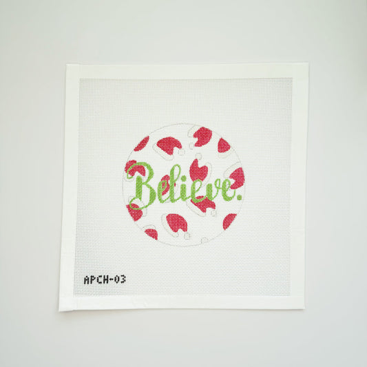Believe Ornament by A Poore Girl Paints