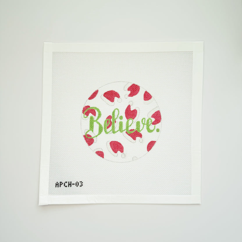 Believe Ornament by A Poore Girl Paints