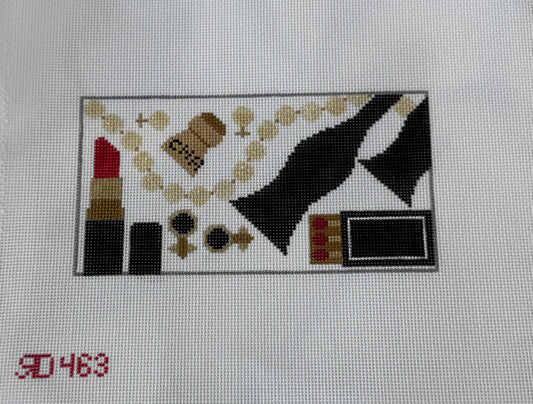 Black Tie Clutch Insert