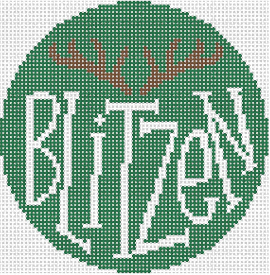 Reindeer Green Blitz by The Collection Designs