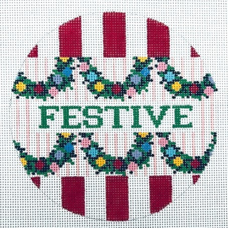 Festive Large Christmas Ornament by Kanagaroo Paws CRL-3