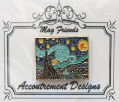 Accoutrement Designs Needle Minder A Starry Night