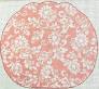 Karen's 2 Piece Damask Pumpkin- Pink & White