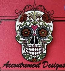 Accoutrement Designs Needle Minder Sugar Skull
