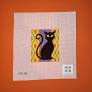 Black Cat by Patricia Sone with Stitch Guide