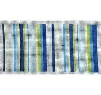 Happy Stripes Blue Green Yellow Insert by Kristine Kingston