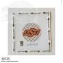 Collegiate Series Oklahoma State Round by Hedgehog Needlepoint