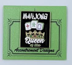 Accoutrement Designs Needle Minder Mahjong Queen