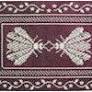 3 Piece N's Bee Purse- Plum & Cream
