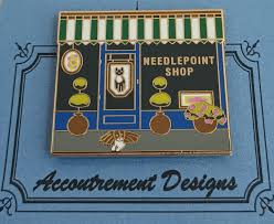 Accoutrement Designs Needle Minder Needlepoint Shop Blue
