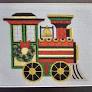 Christmas Train-Engine by Raymond Crawford