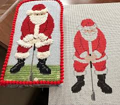 TSS-20 - Putting Santa (13 Mesh)
