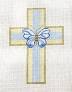 Cross w/Butterfly with Stitch Guide by Patricia Sone