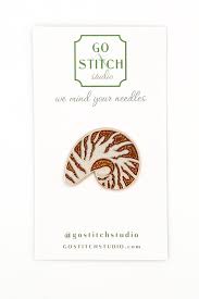 Go Stitch Studio Needle Minder Nautilus Shell