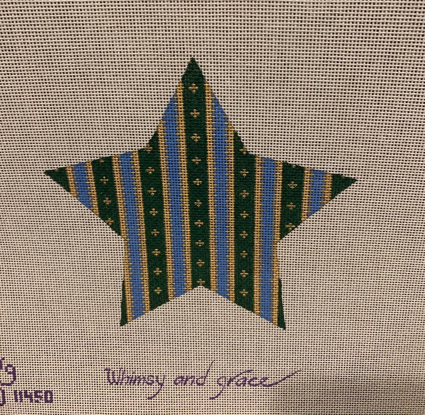 Christmas Stripes Star