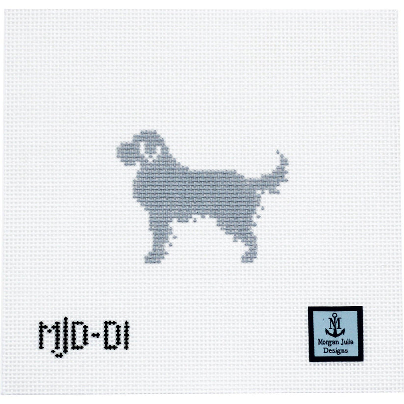 Golden Retriever Silhouette by Morgan Julia Designs