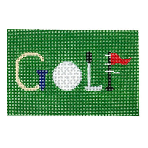 Golf Book Word by Rachel Donley