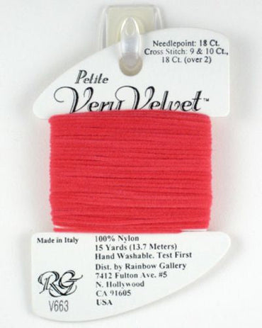 Petite Very Velvet - Coral V663