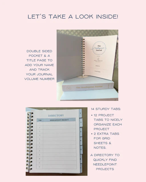 The Needlepoint Journal by Joli Needlepoint