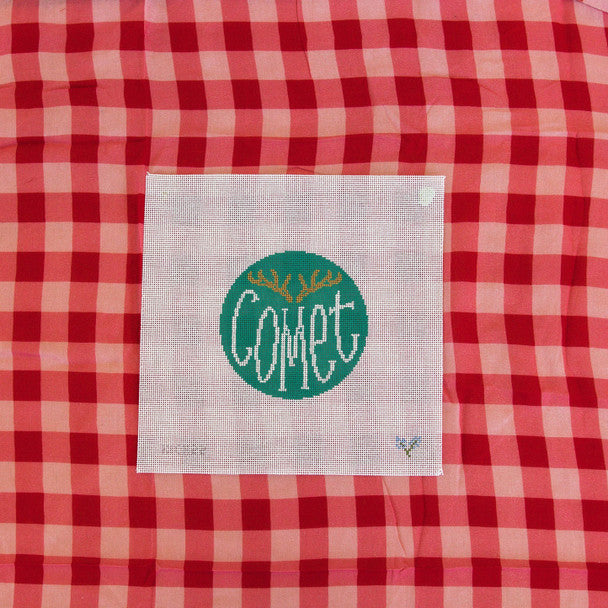 Comet Reindeer Teal by The Collection Designs