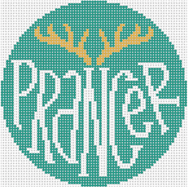 Prancer Reindeer Teal by The Collection Designs