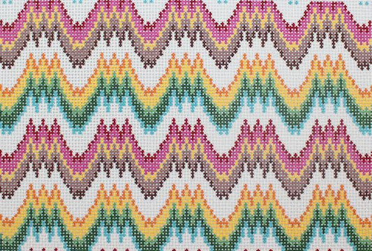 Clutch - Flame Stitch by C'ate La Vie