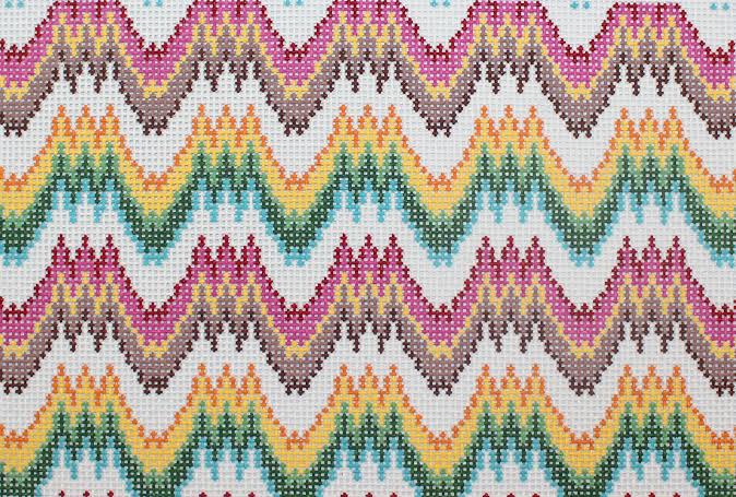 Clutch - Flame Stitch by C'ate La Vie